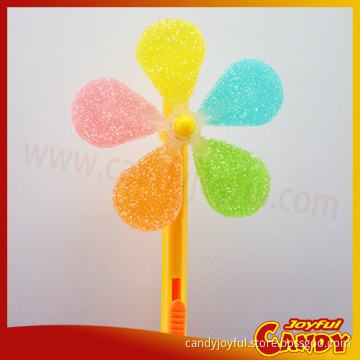 Hot products 2017 Rotatory Windmill Jelly Lollipop Candy